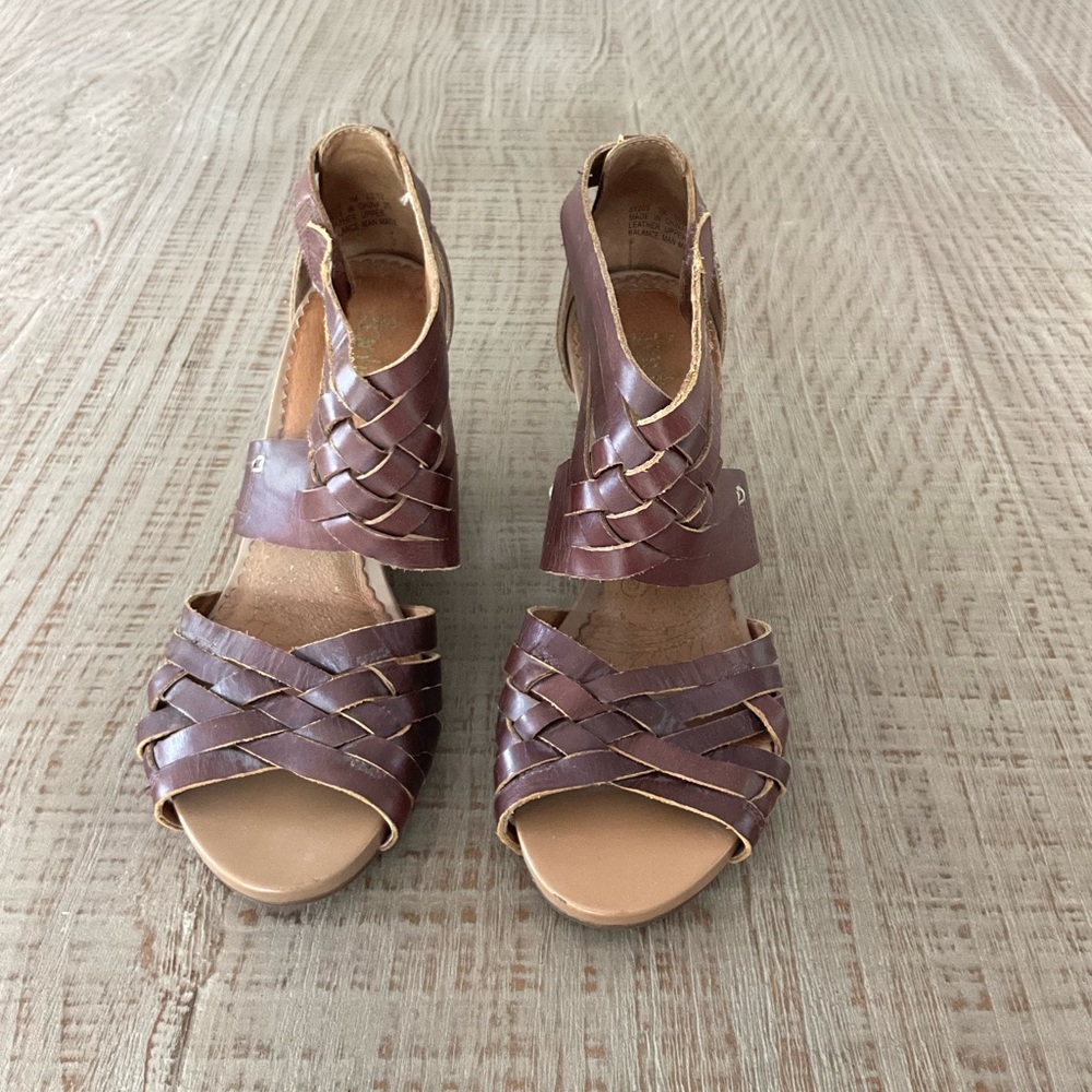 Indigo Sandal Wedge Sz 7M